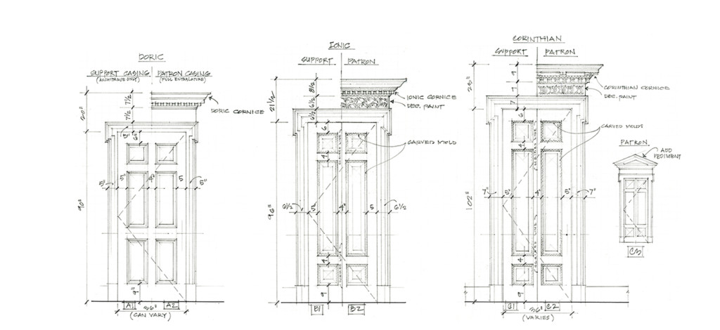 Philadelphia-Temple-Interior-Drawing-Doors
