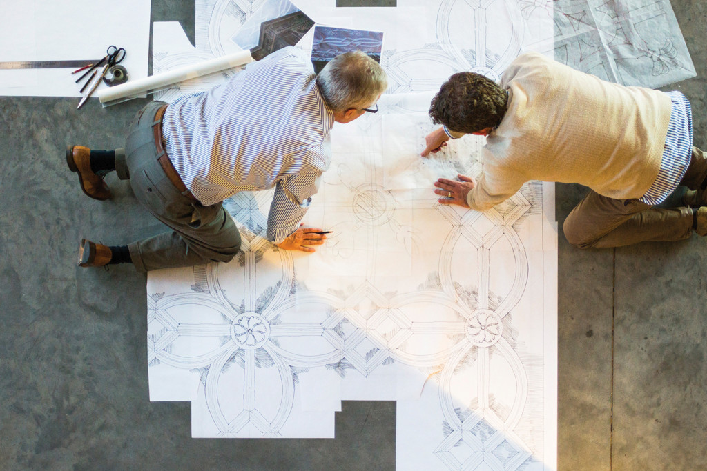 Religious-Team-Roger-Mark-Drawing-Floor