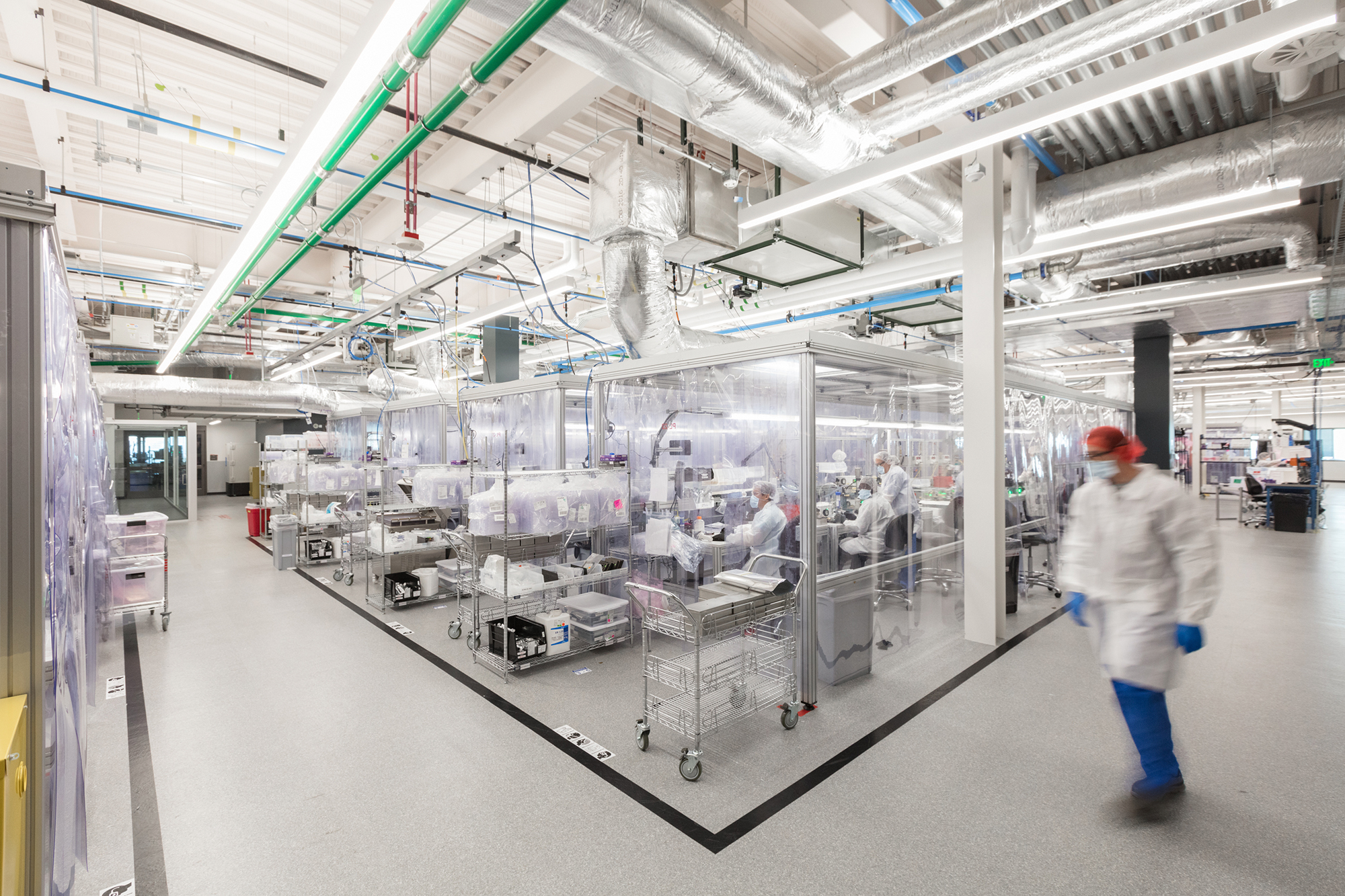 Biofire Manufacturing Cleanroom