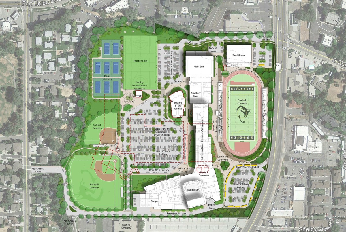 Hillcrest High School - FFKR Architects