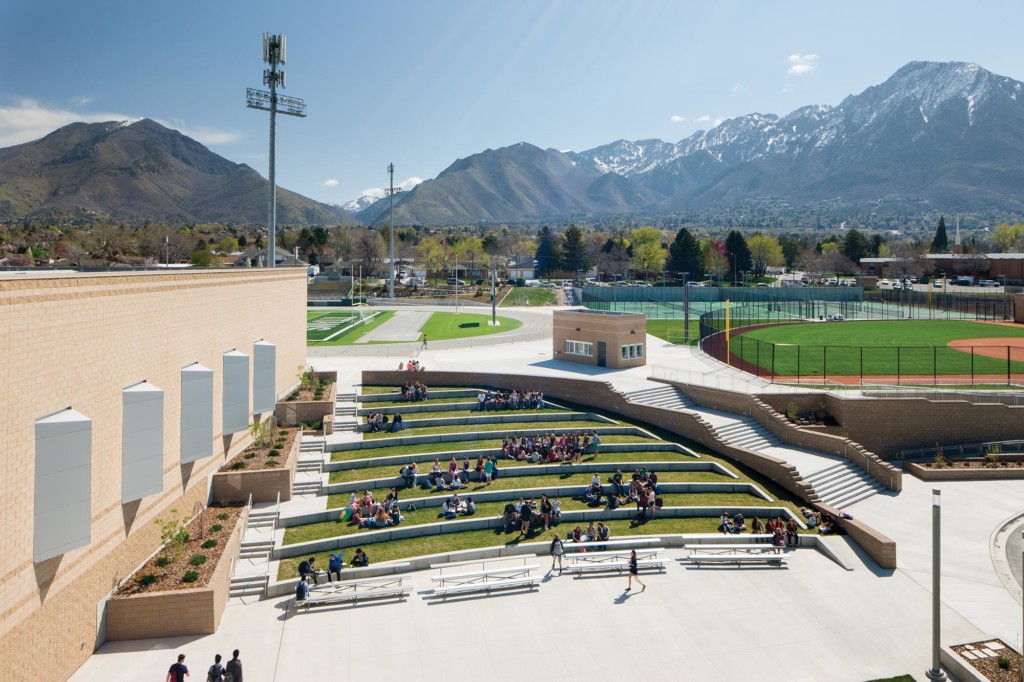 Olympus-High-School-Exterior-Amphitheater