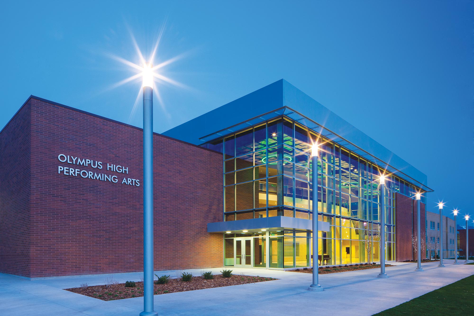 Olympus-High-School-Exterior-Performing-Arts