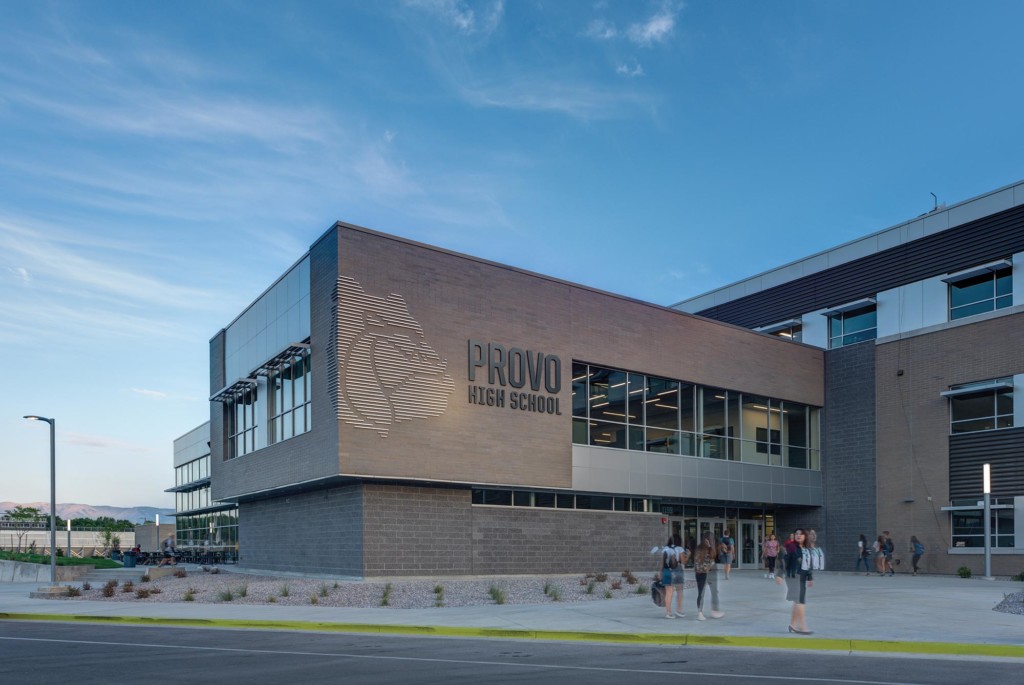 Provo-High-School-Exterior-Main-Entrance