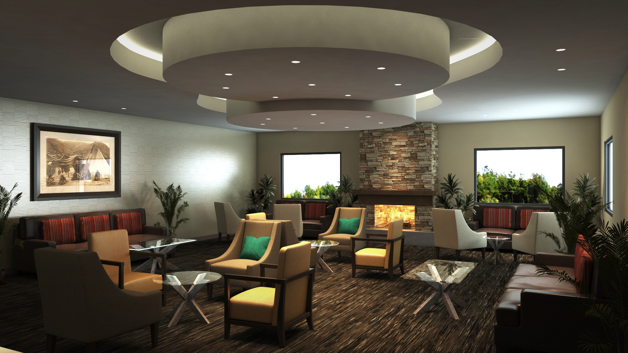 Shoshone-Bannock-Sports-Wellness-Complex-Interior-Elders-Room