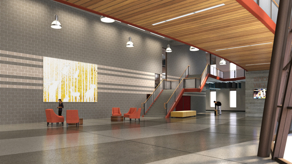 Shoshone-Bannock-Sports-Wellness-Complex-Interior-Lobby 2