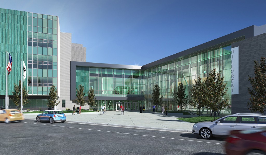 Hillcrest-High-School-Entrance-Rendering-2019