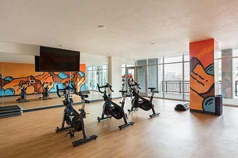 Fitness Center at Milagro Apartments