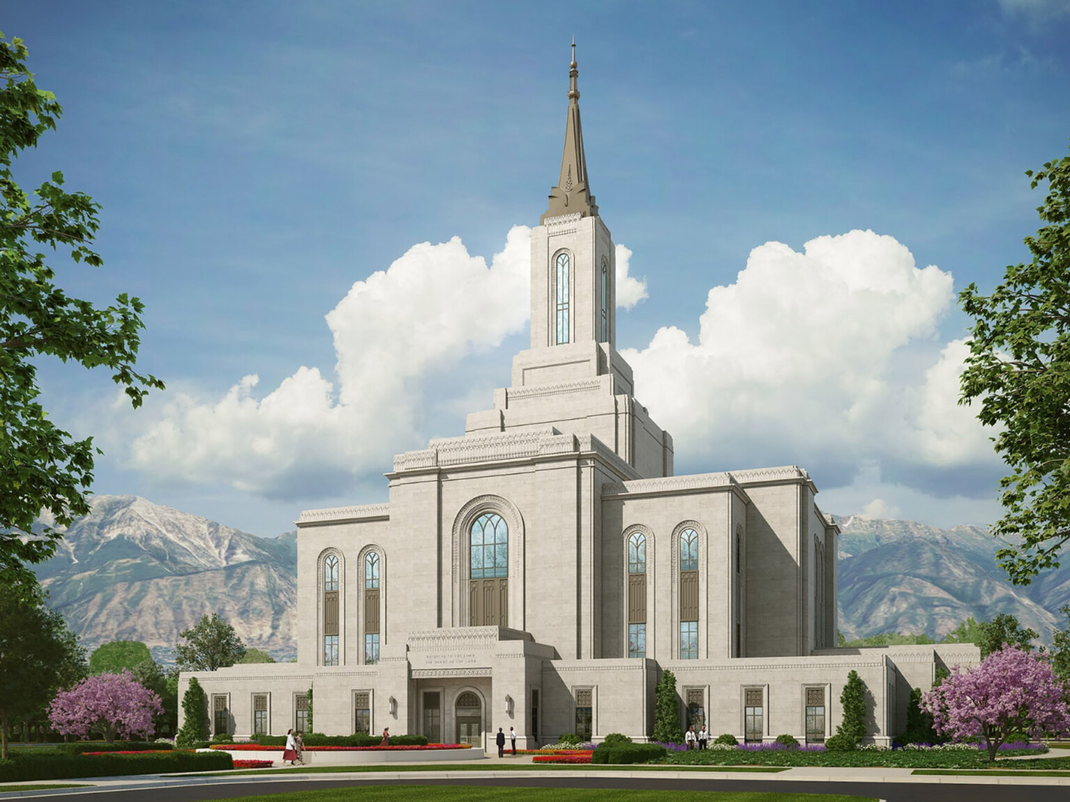 Orem Utah Temple FFKR Architects