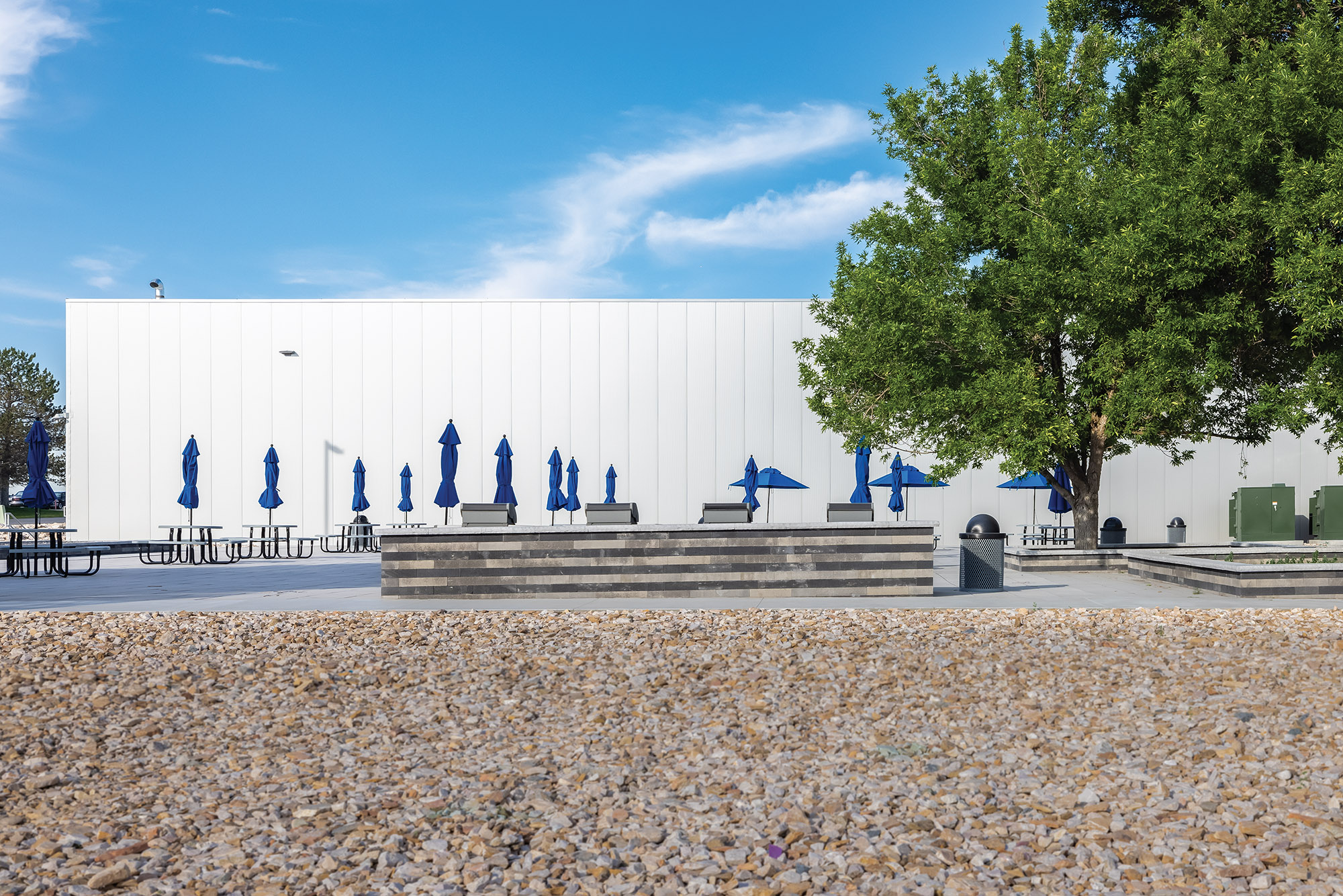 Williams-International-Blue-Phoenix-Exterior-Break-Area-Landscape