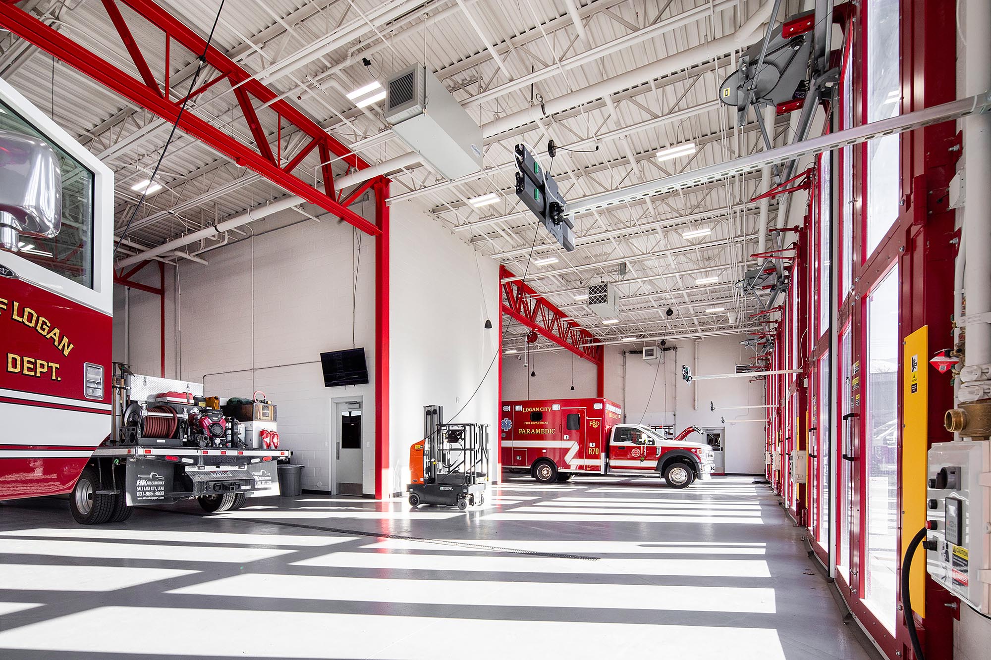 Logan-City-Fire-Department-FS-70-Interior-Truck-Bays-and-Doors-Angle