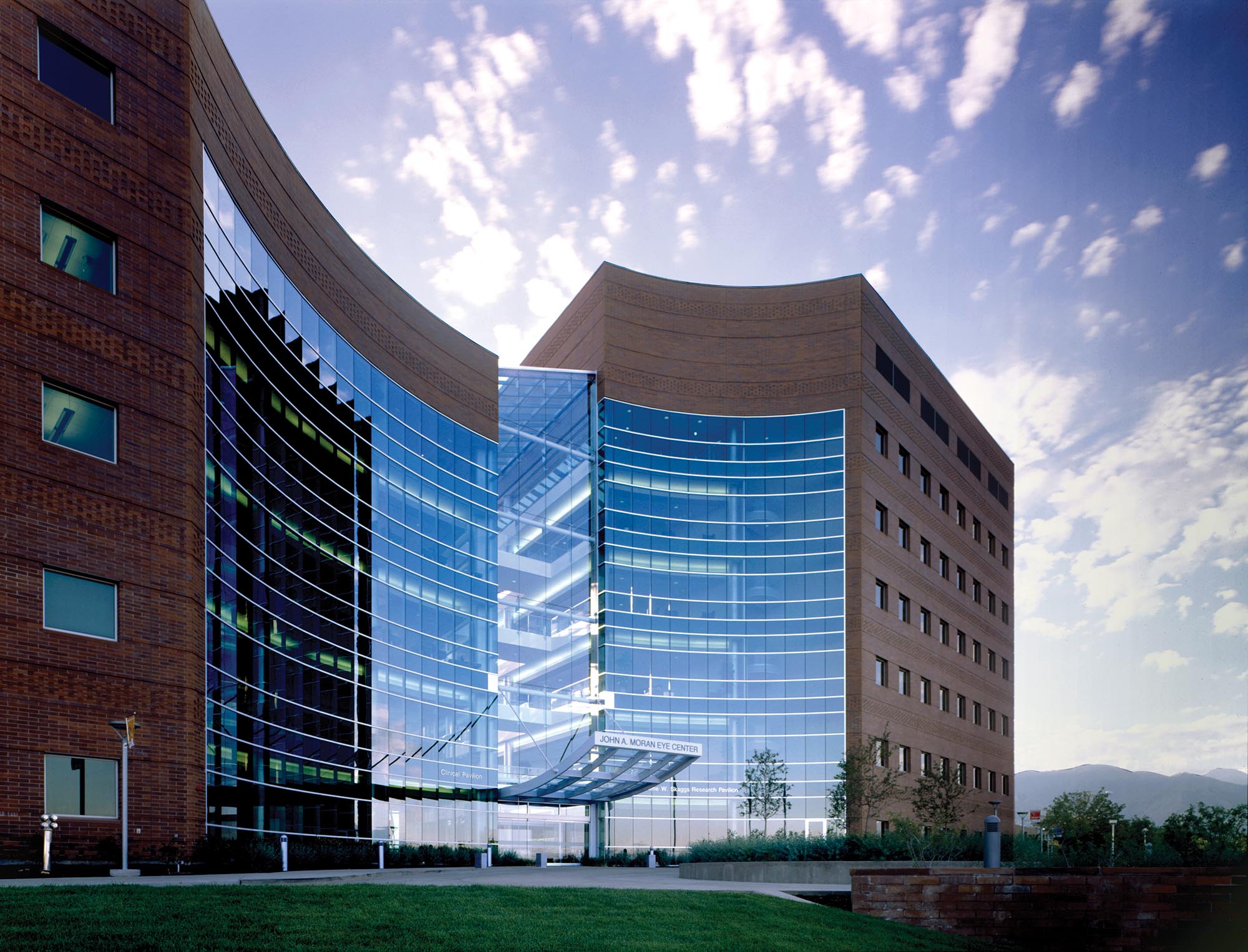 ext_Moran_Eye_2_entrance signature N. Eldon Tanner Business Building